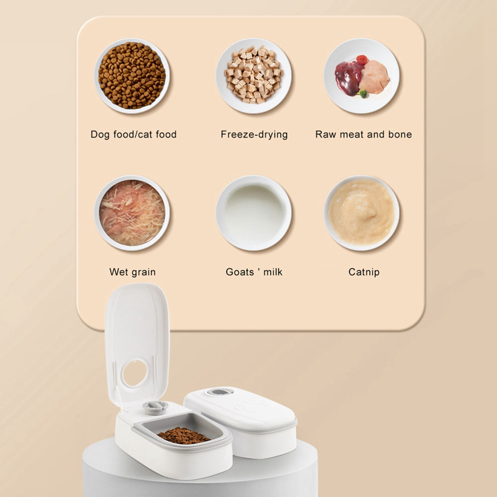 Automatic Pet Feeder Smart Food Dispenser For Cats Dogs Bowl