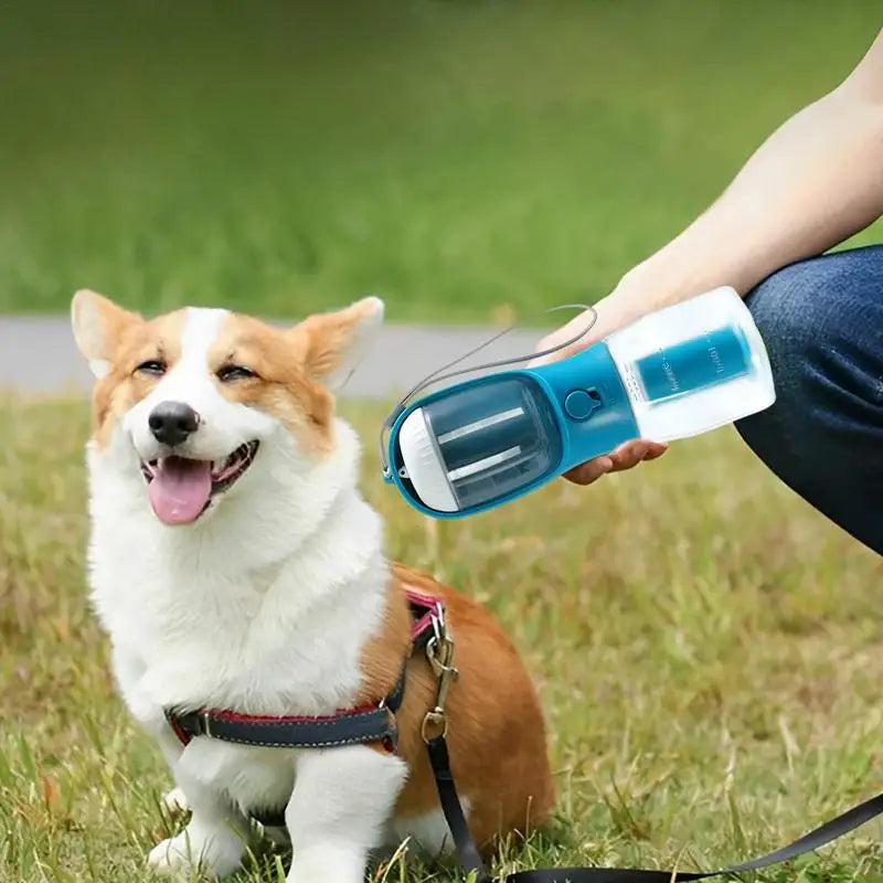 Dog Water Cup Three-in-one Portable Small Multi-functional