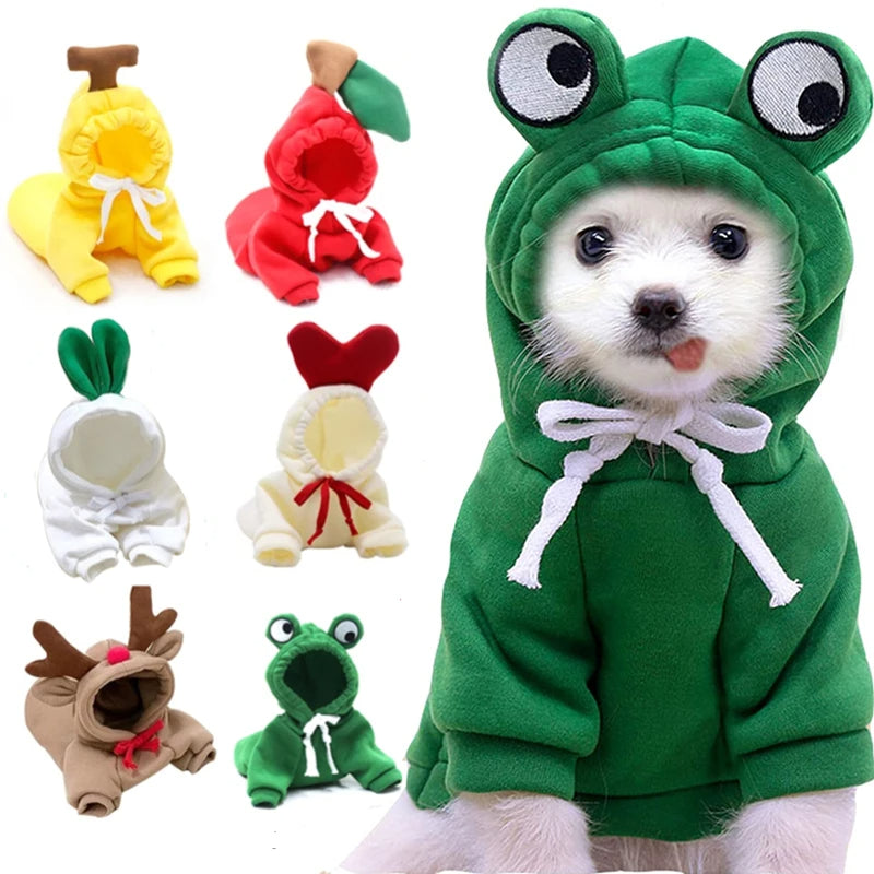 Pet Hoodies for French Chihuahua