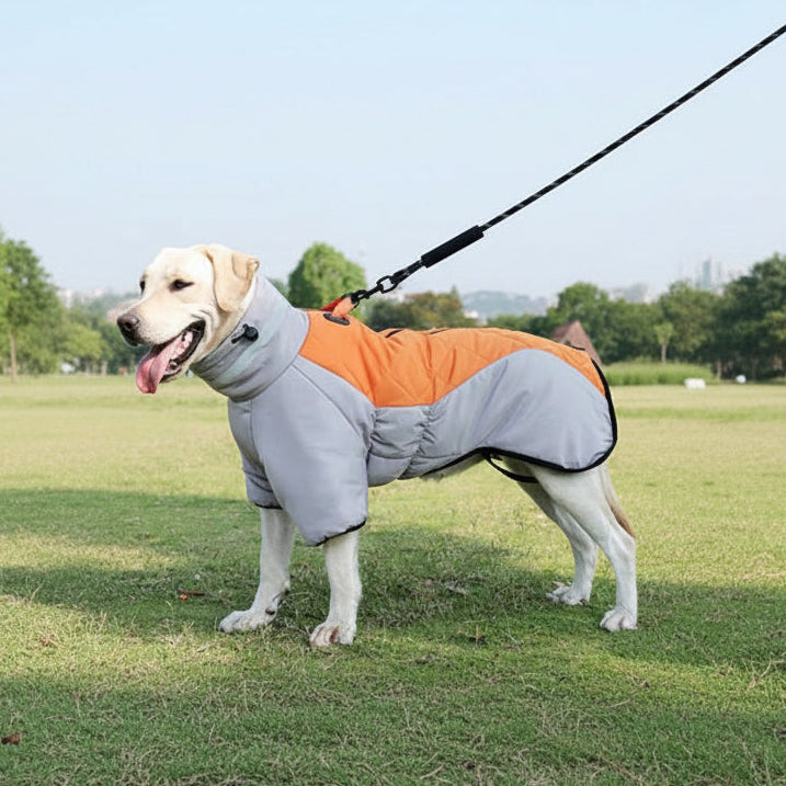 New Winter Dog Coat Waterproof Pet Clothes For Medum Large Dogs Warm Thicken Dog Vest Custome Labrador Jacket