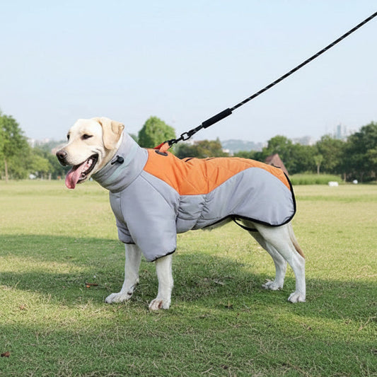 New Winter Dog Coat Waterproof Pet Clothes For Medum Large Dogs Warm Thicken Dog Vest Custome Labrador Jacket